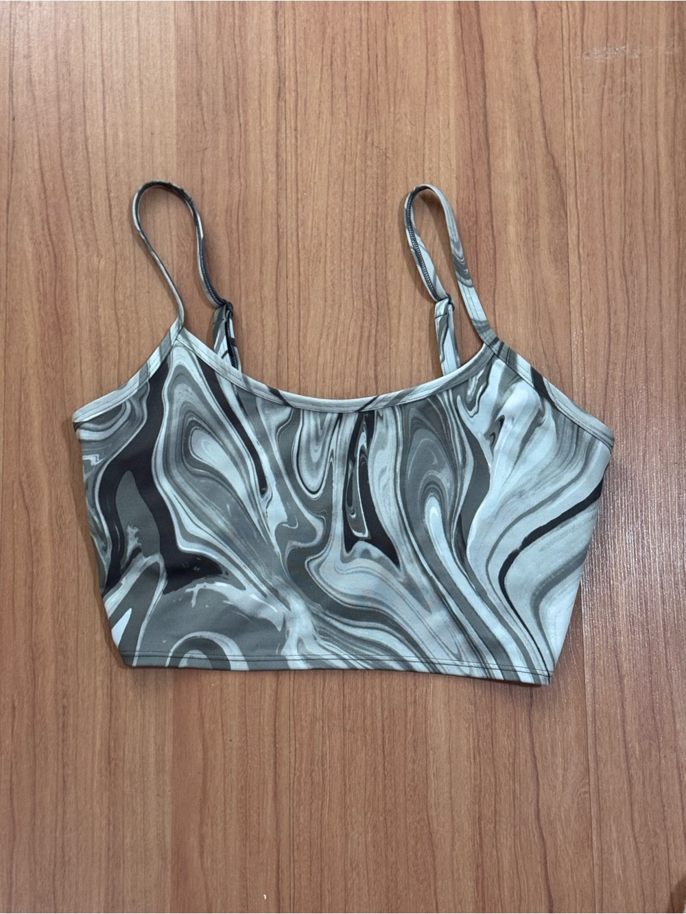 PINK Victoria’s Secret Marble Active Sports Bra Size Small